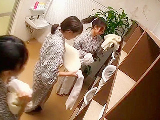 Japanese Hotties Get Wild in Public Nude Shower Scene â€“ Fucking the Nippon Sex XXX!